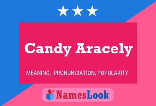 Candy Aracely Name Poster