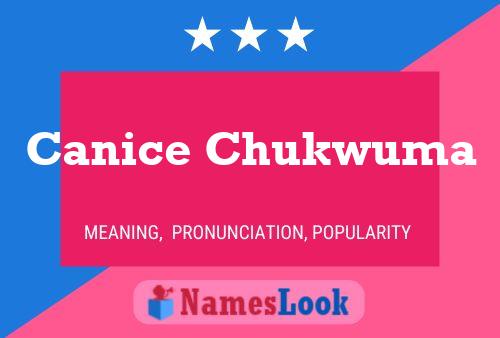 Canice Chukwuma Name Poster