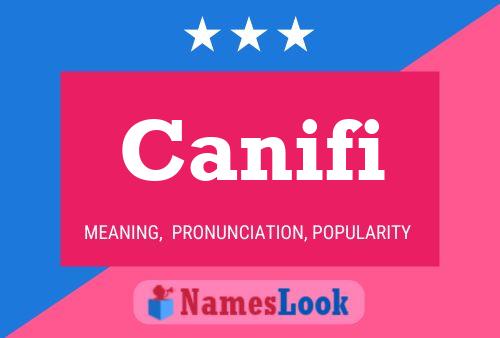 Canifi Name Poster