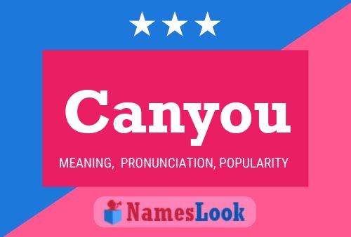 Canyou Name Poster