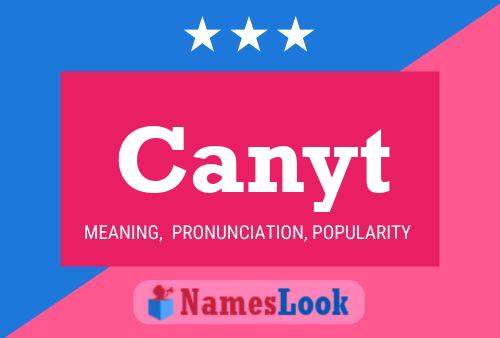 Canyt Name Poster