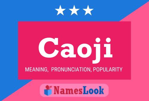 Caoji Name Poster