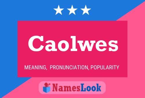 Caolwes Name Poster