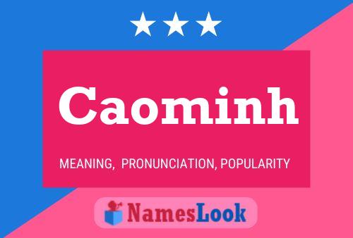 Caominh Name Poster