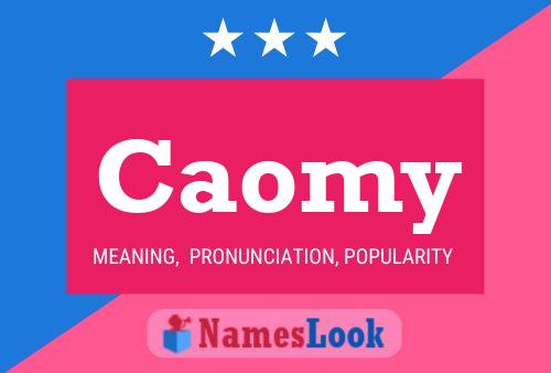 Caomy Name Poster