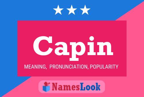 Capin Name Poster