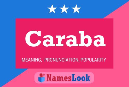 Caraba Name Poster