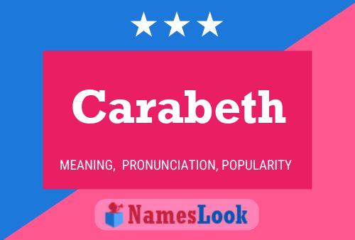 Carabeth Name Poster