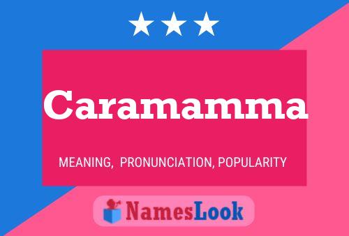 Caramamma Name Poster