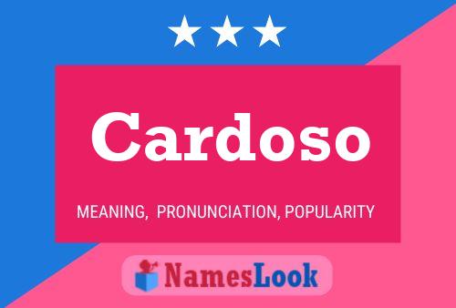 Cardoso Name Poster