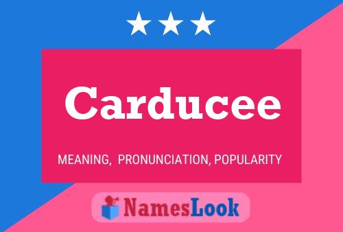 Carducee Name Poster