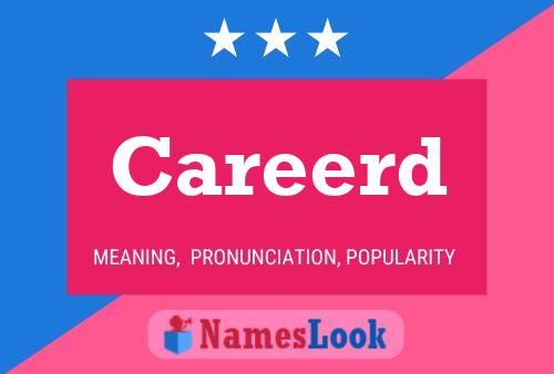 Careerd Name Poster