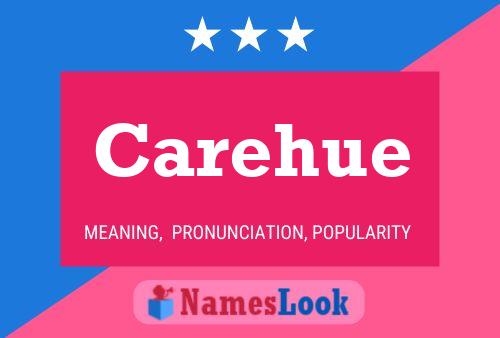 Carehue Name Poster