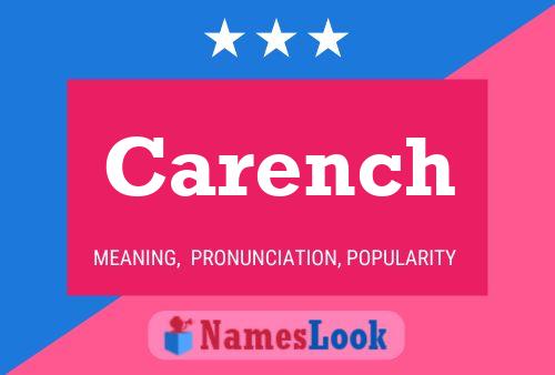 Carench Name Poster