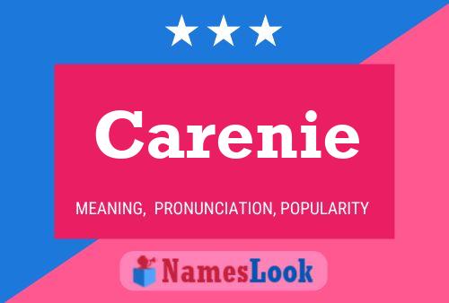 Carenie Name Poster