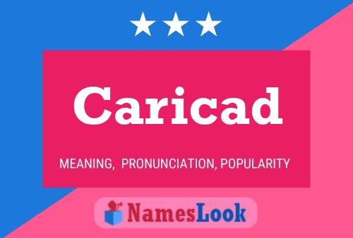 Caricad Name Poster