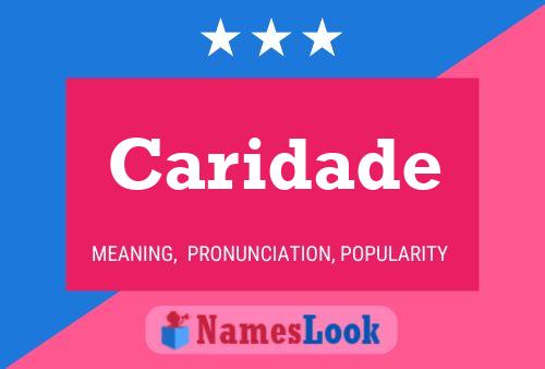 Caridade Name Poster