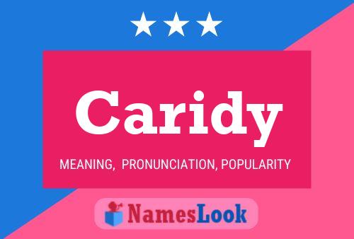 Caridy Name Poster