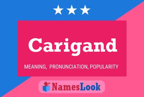 Carigand Name Poster