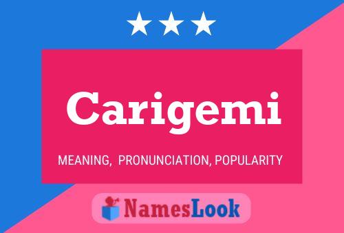 Carigemi Name Poster