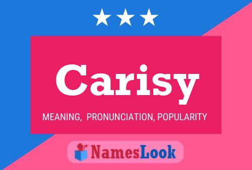 Carisy Name Poster