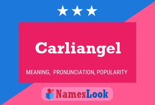 Carliangel Name Poster