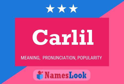 Carlil Name Poster