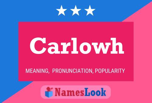 Carlowh Name Poster