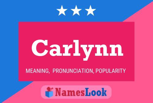 Carlynn Name Poster