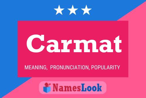 Carmat Name Poster