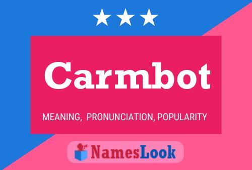 Carmbot Name Poster