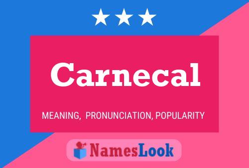 Carnecal Name Poster