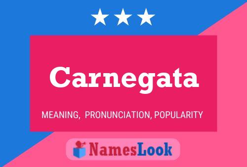 Carnegata Name Poster