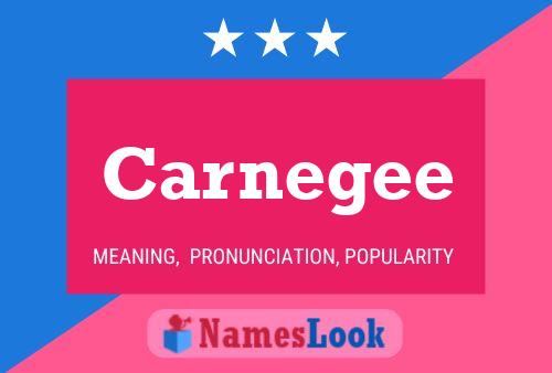 Carnegee Name Poster