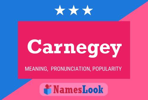 Carnegey Name Poster