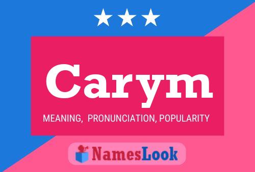 Carym Name Poster