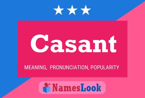 Casant Name Poster