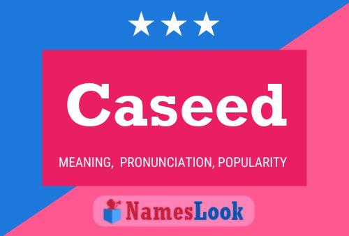 Caseed Name Poster