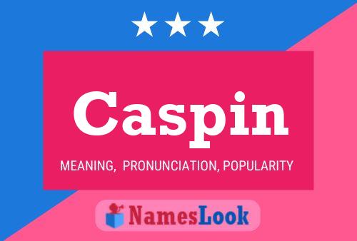 Caspin Name Poster