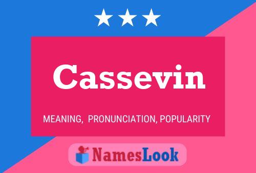 Cassevin Name Poster