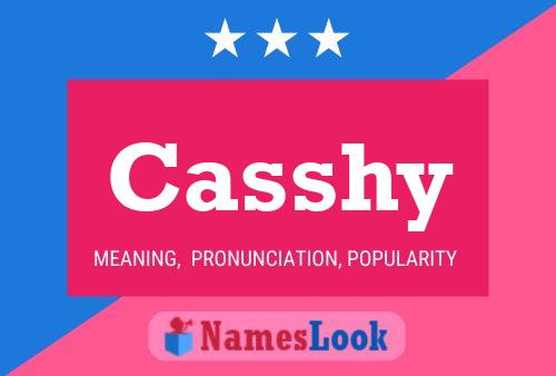 Casshy Name Poster