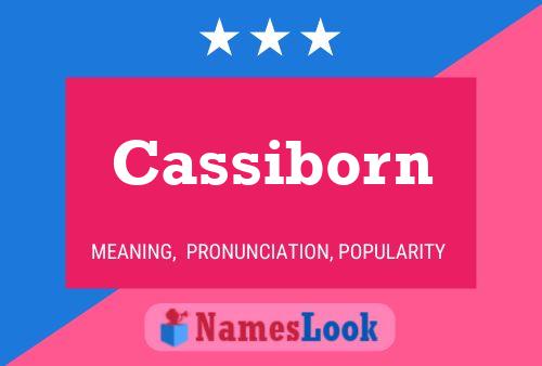 Cassiborn Name Poster