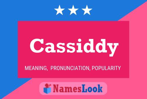 Cassiddy Name Poster