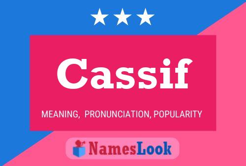 Cassif Name Poster