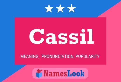 Cassil Name Poster