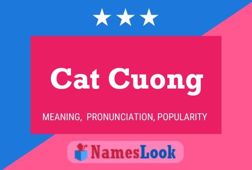 Cat Cuong Name Poster