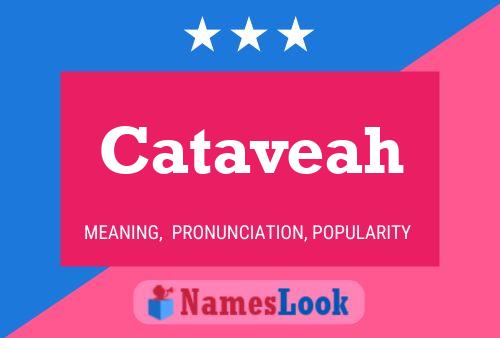 Cataveah Name Poster