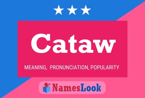 Cataw Name Poster