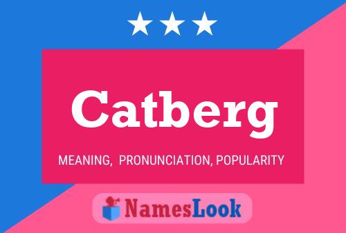 Catberg Name Poster