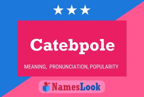 Catebpole Name Poster